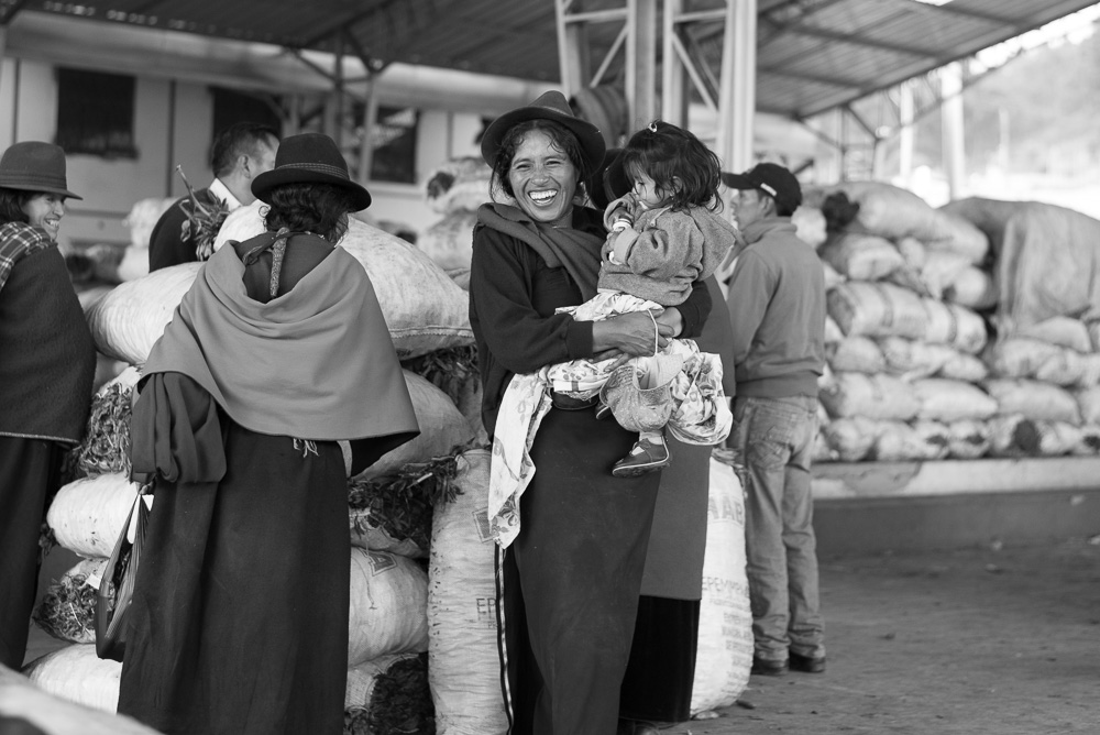 Guamote Market, Ecuador